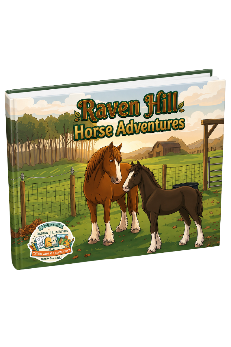 Raven Hill Horse Adventures-Book 1 Cover 800x1200