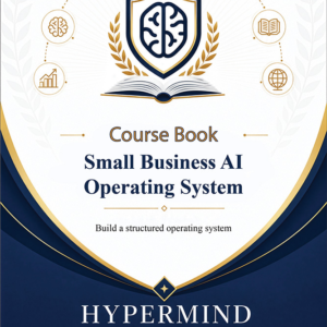 Hypermind Academy Course Book Cover - Small Business AI Operating System